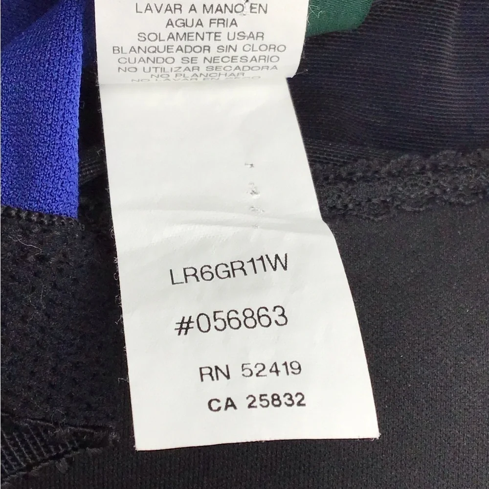 Ralph Lauren Royal Blue Lace One-piece Swimming Suit